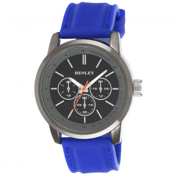 Silicone Sports Watch - Blue