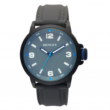 Blue Laser Lens Watch - Grey / Blue