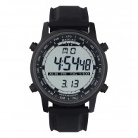 Men's Silicon Digital Watch - Black