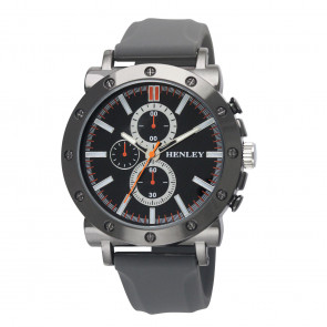 Polished Sports Silicon Watch - Grey