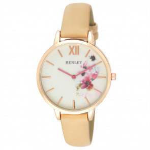 Pink Floral Watch - Honey